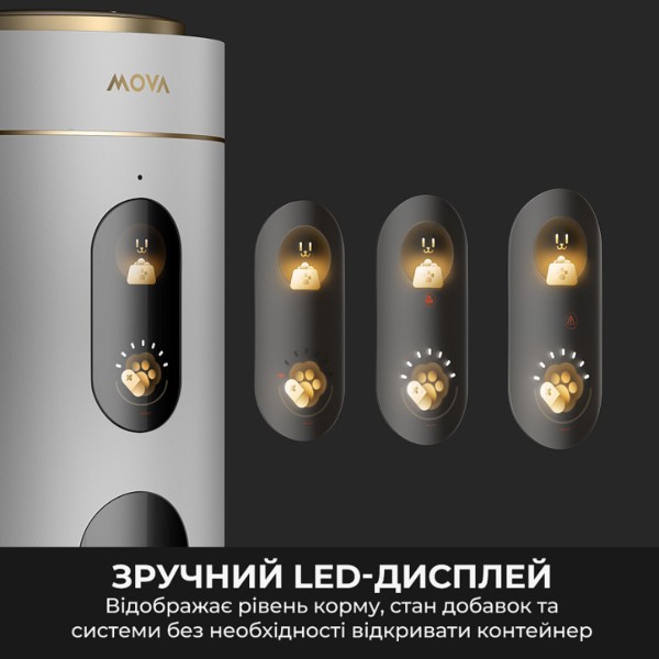 Фото - Смарт-кормушка для животных Mova Nutripal 10 Ultra (PF20A)